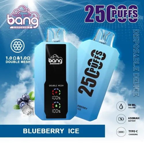 Bang 25000 Puffs Blueberry Ice Bang 25000 Puffs Blueberry Ice