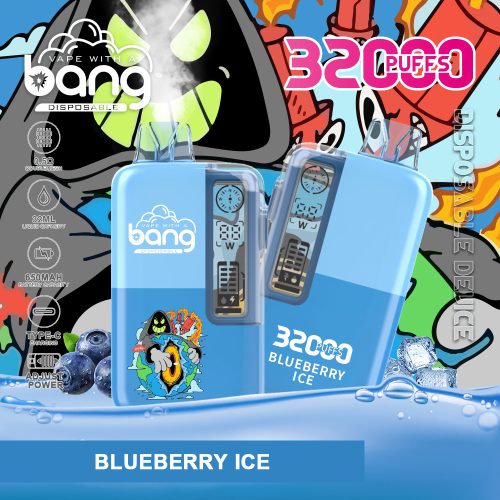 Bang 32000 Puffs Blueberry Ice Bang 32000 Puffs Blueberry Ice