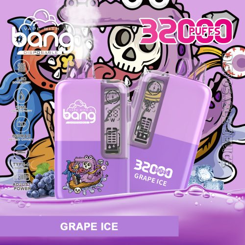 Bang 32000 Puffs Grape Ice Bang 32000 Puffs Grape Ice