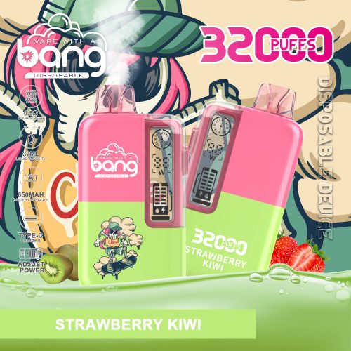 Bang 32000 Puffs Strawberry Kiwi Bang 32000 Puffs Strawberry Kiwi