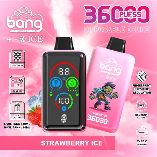 Bang 36000 Puffs Strawberry Ice Bang 36000 Puffs Strawberry Ice