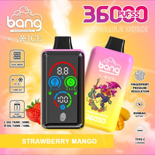 Bang 36000 Puffs Strawberry Mango Bang 36000 Puffs Strawberry Mango
