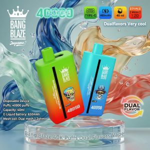 40000 puffs disposable vape wholesale Uwin X RandM Twins Crystal 40000 2IN1 vape wholesale main image 1