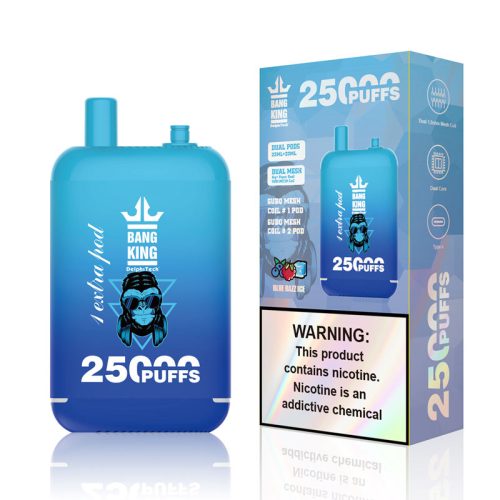 Bang King 25000 Puffs Blue Razz Ice