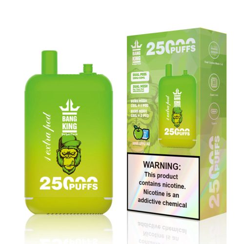 Bang King 25000 Puffs Sour Apple Ice