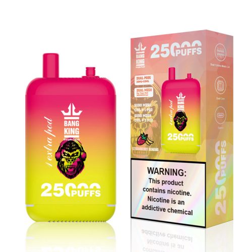 Bang King 25000 Puffs Strawberry Banana