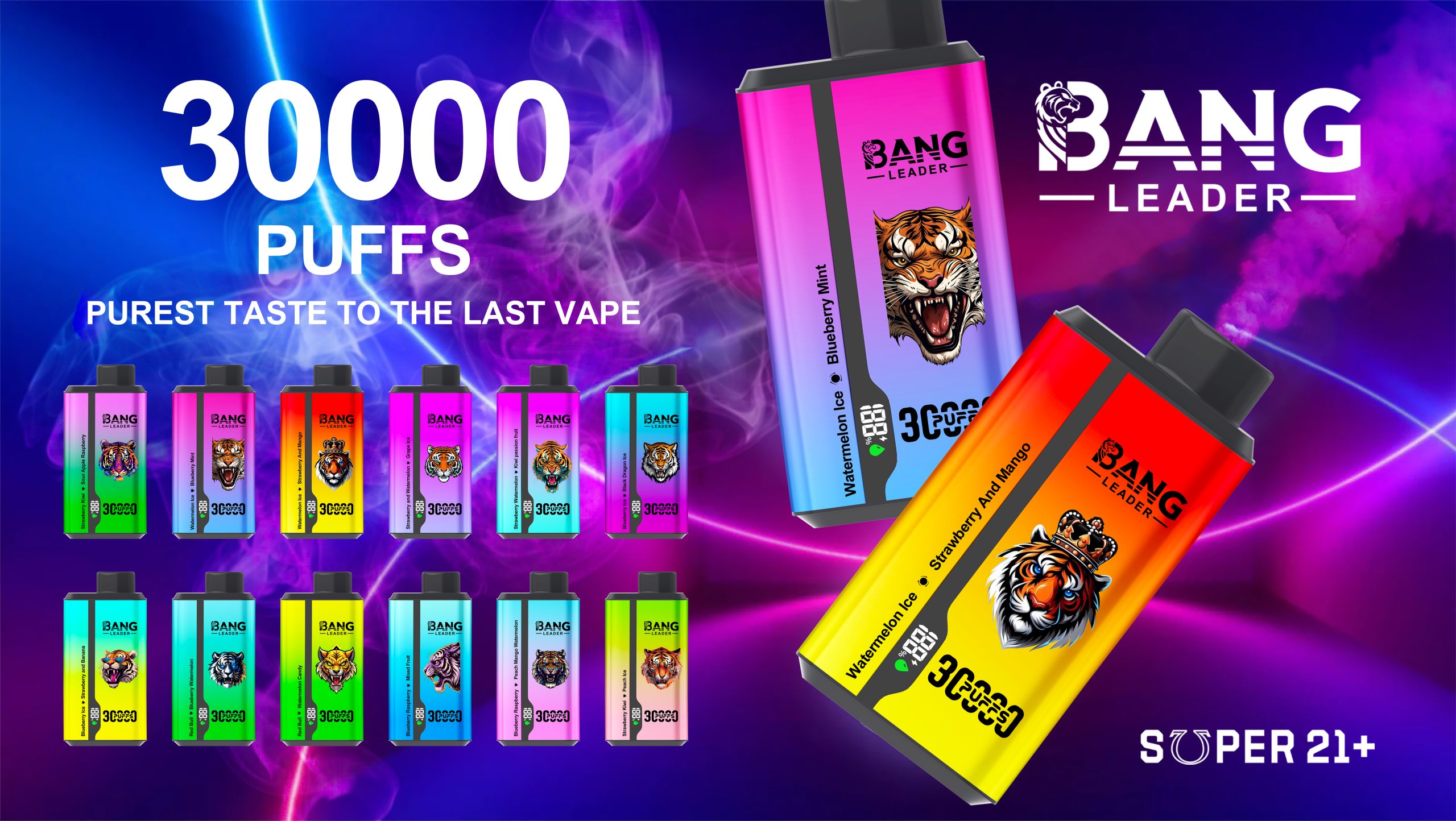Bang Leader 30000 Puffs Flavors