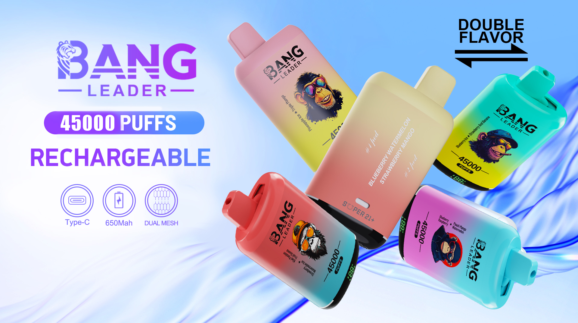 Bang Leader 45000 Puffs Rechargeable Vape