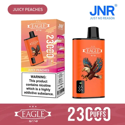 JNR Eagle 23000 Puffs-juicy-peaches