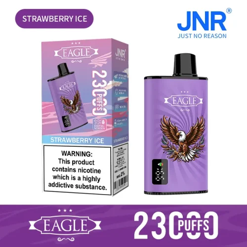 JNR Eagle 23000 Puffs-strawberry-ice