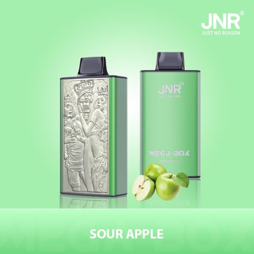 JNR Mega Box 25000 Puffs SOUR-APPLE JNR Mega Box 25000 Puffs SOUR-APPLE