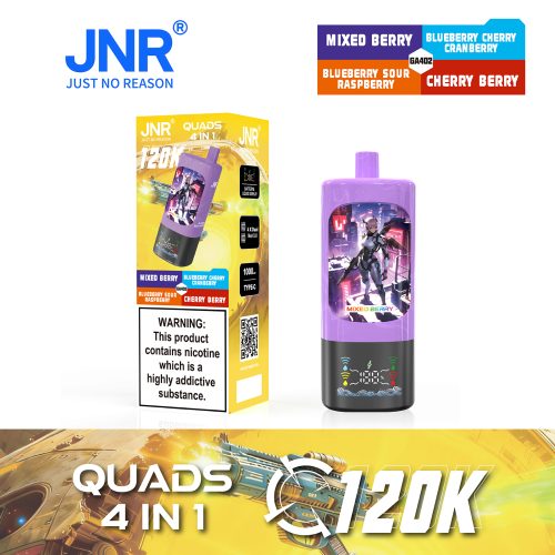 JNR Quads 4 in 1 120000 Puffs 04