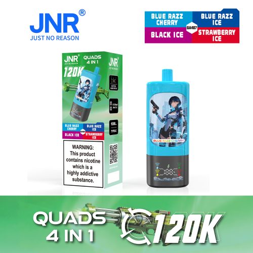 JNR Quads 4 in 1 120000 Puffs 09