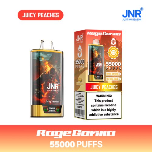 JNR RageGorilla 55000 Puffs Juicy Peaches