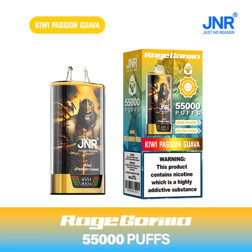 JNR RageGorilla 55000 Puffs Kiwi Passion Guava