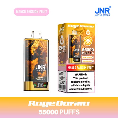 JNR RageGorilla 55000 Puffs Mango Passion Fruit