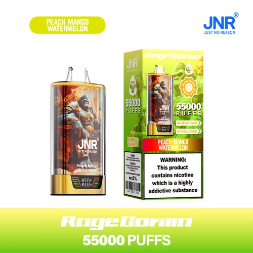 JNR RageGorilla 55000 Puffs Peach Mango Watermelon
