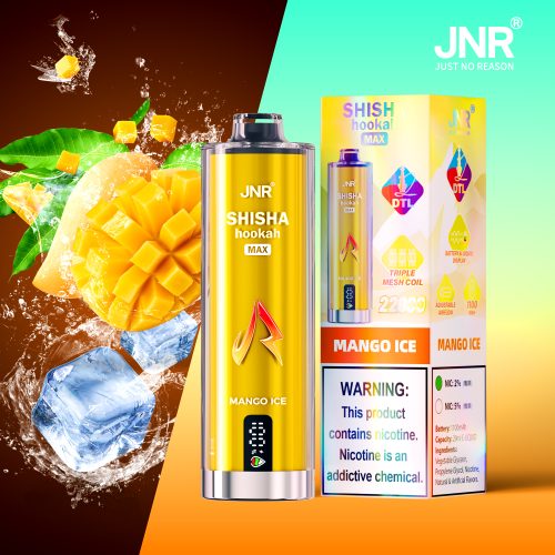 JNR Shisha Max 22000 Puffs Mango Ice