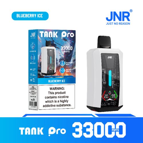 JNR Tank Pro 33000 Puffs Blueberry Ice