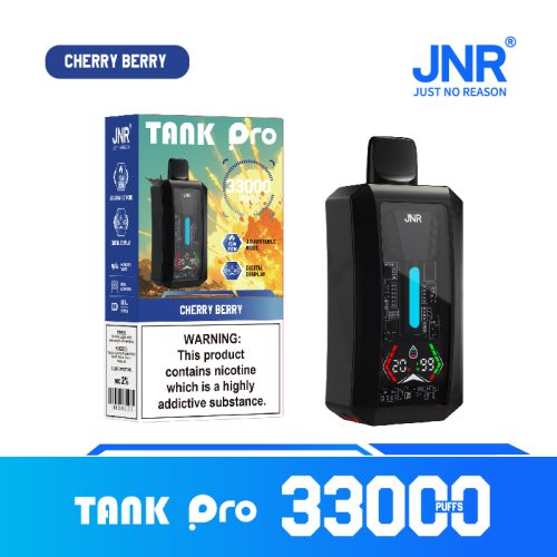 JNR Tank Pro 33000 Puffs Cherry Berry