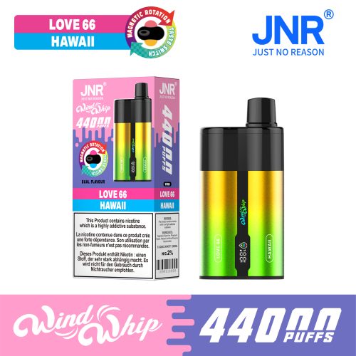 JNR WindWhip 44000 Puffs Love 66 Hawail