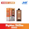 Magic love JNR Big Mac Shisha 80000 Puffs