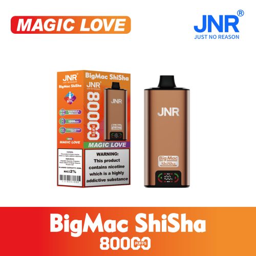Magic love JNR Big Mac Shisha 80000 Puffs