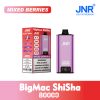 Mixed Berries JNR Big Mac Shisha 80000 Puffs