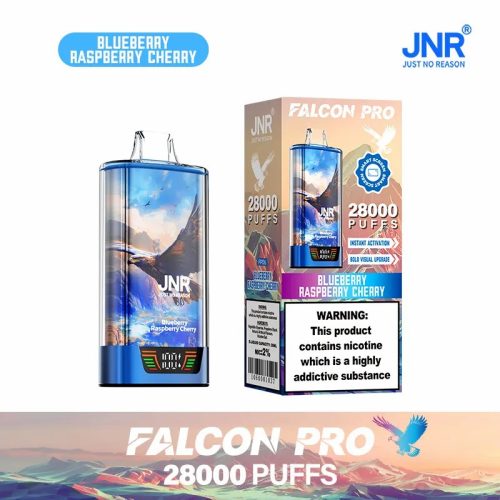 blueberry-raspberry-cherry-JNR Falcon Pro 28000 Puffs