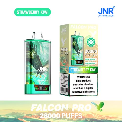 strawberry-kiwi-JNR Falcon Pro 28000 Puffs