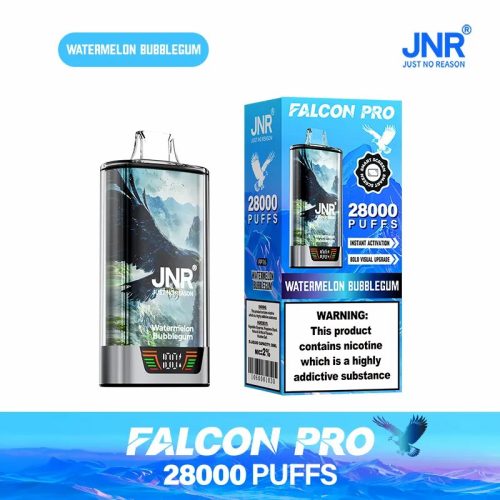 watermelon-bubblegum-JNR Falcon Pro 28000 Puffs