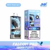white-peach-razz-JNR Falcon Pro 28000 Puffs
