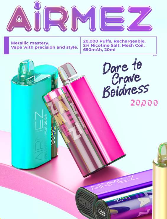 Airmez 20000 Puffs Disposable Vape