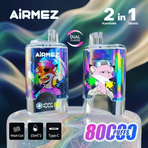 Airmez Fox 2 in 1 80000 Puffs