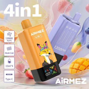 Airmez Fox 4 en 1 120000 Bouffées