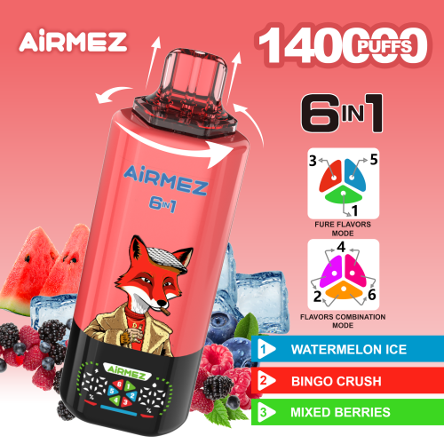 Airmez Fox 6 in 1 140000 Puffs 01