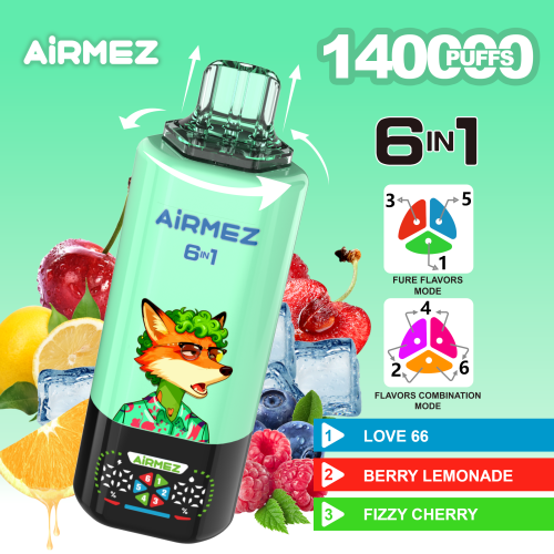 Airmez Fox 6 in 1 140000 Puffs 03