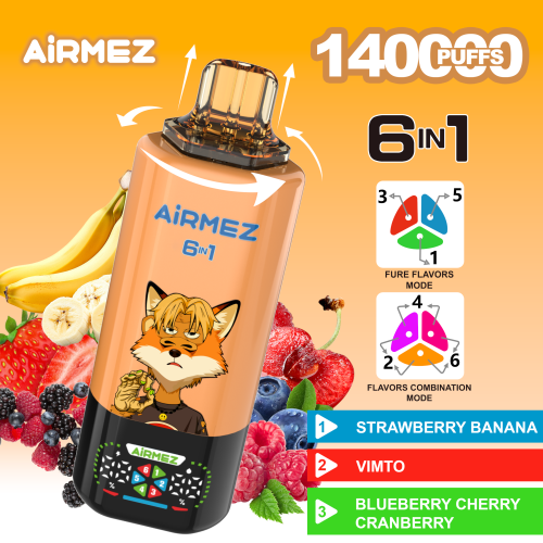 Airmez Fox 6 in 1 140000 Puffs 04