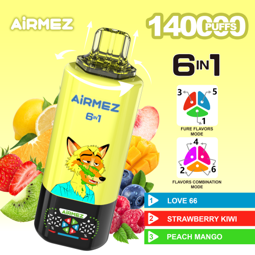Airmez Fox 6 in 1 140000 Puffs 05