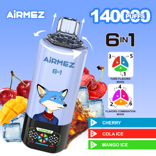 Airmez Fox 6 in 1 140000 Puffs 07