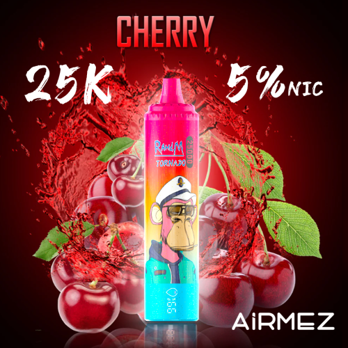 Airmez RandM Tornado 25000 Puffs CHERRY