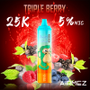 Airmez RandM Tornado 25000 Puffs TRIPLE BERRY