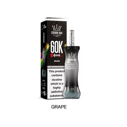 Al Fakher 60000 Puffs E-Hose X Shisha Hookah grape