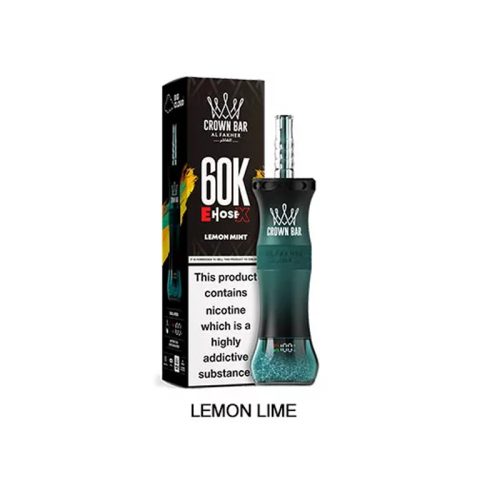 Al Fakher 60000 Puffs E-Hose X Shisha Hookah lemon lime