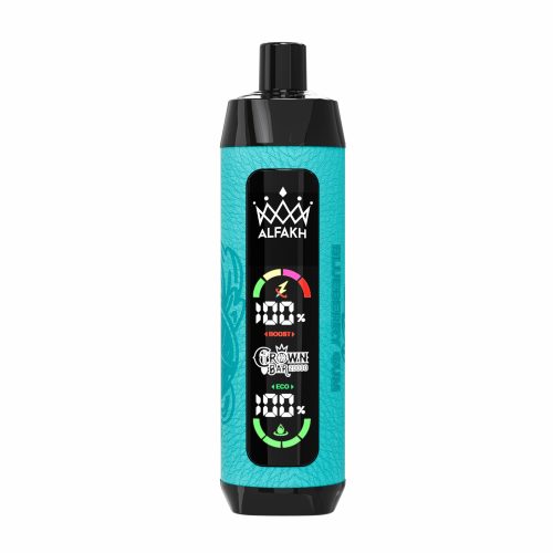 crown bar al fakher 20000 Al Fakher Crown Bar 20000 Puffs Digital Screen Vape Pen