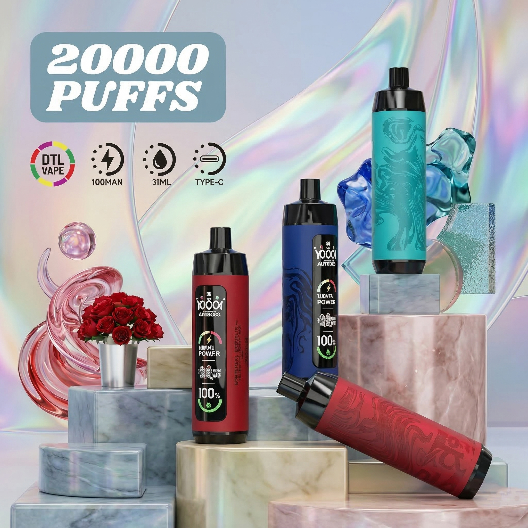 al fakher vape 20000 legal Al Fakher Crown Bar 20000 Puffs Digital Screen Vape Pen