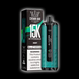 Al Fakher Crown Bar Hypermax 15000 Bouffées MENTHE