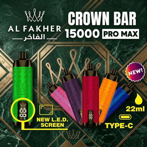 Al Fakher Crown Bar Pro 150000 Puffs
