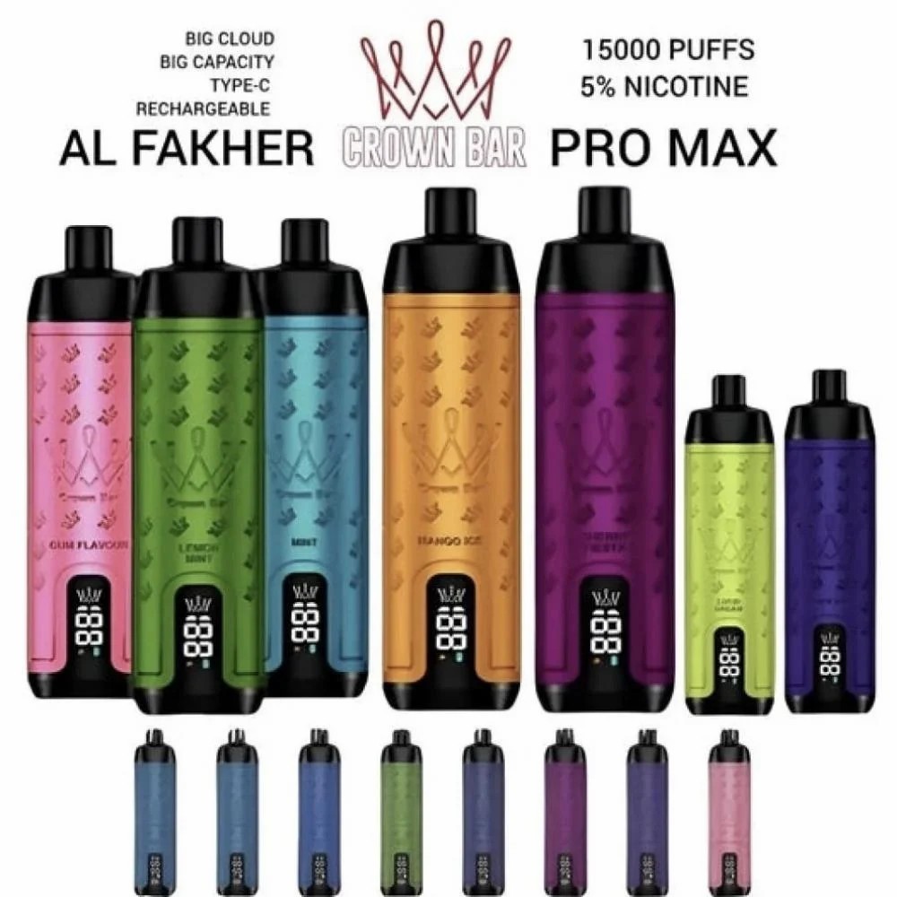 Al Fakher Crown Bar Pro 150000 Puffs Banner