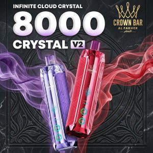 Al Fakher Crystal V2 8000 Bouffées